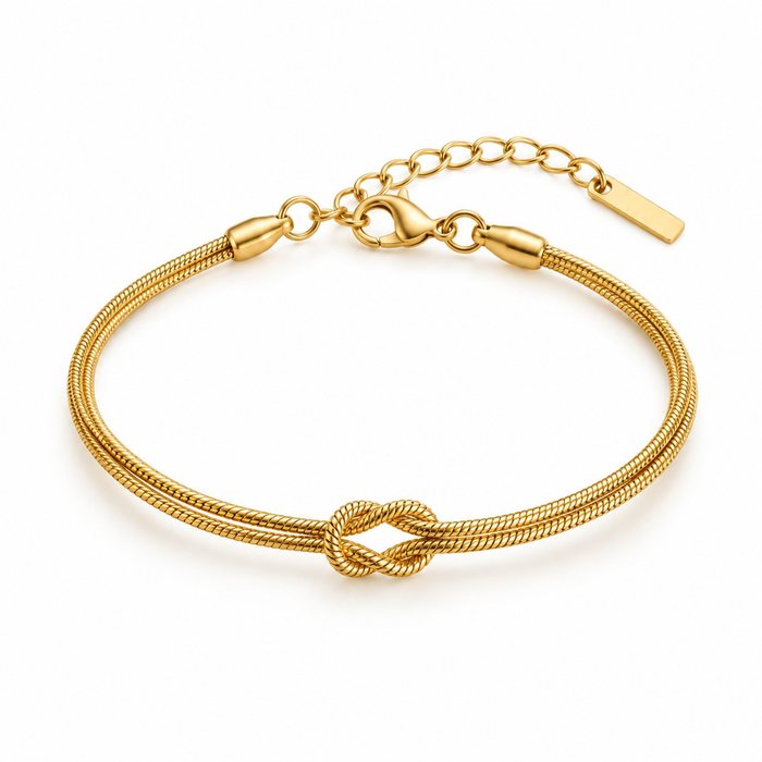 Forever Knot Armband – Een band die blijft.