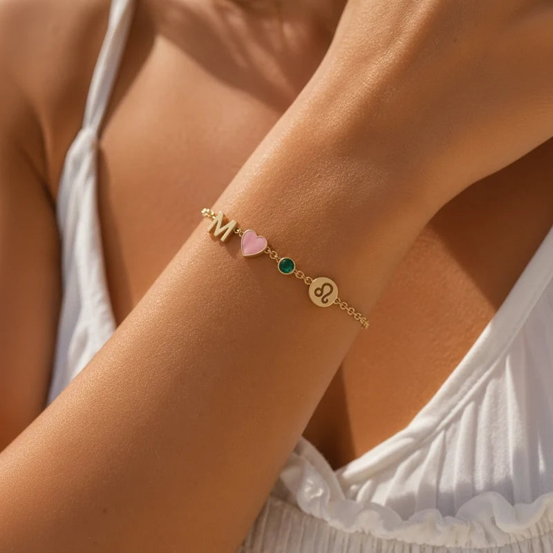 Mira gepersonaliseerde armband met bedels – foto 5