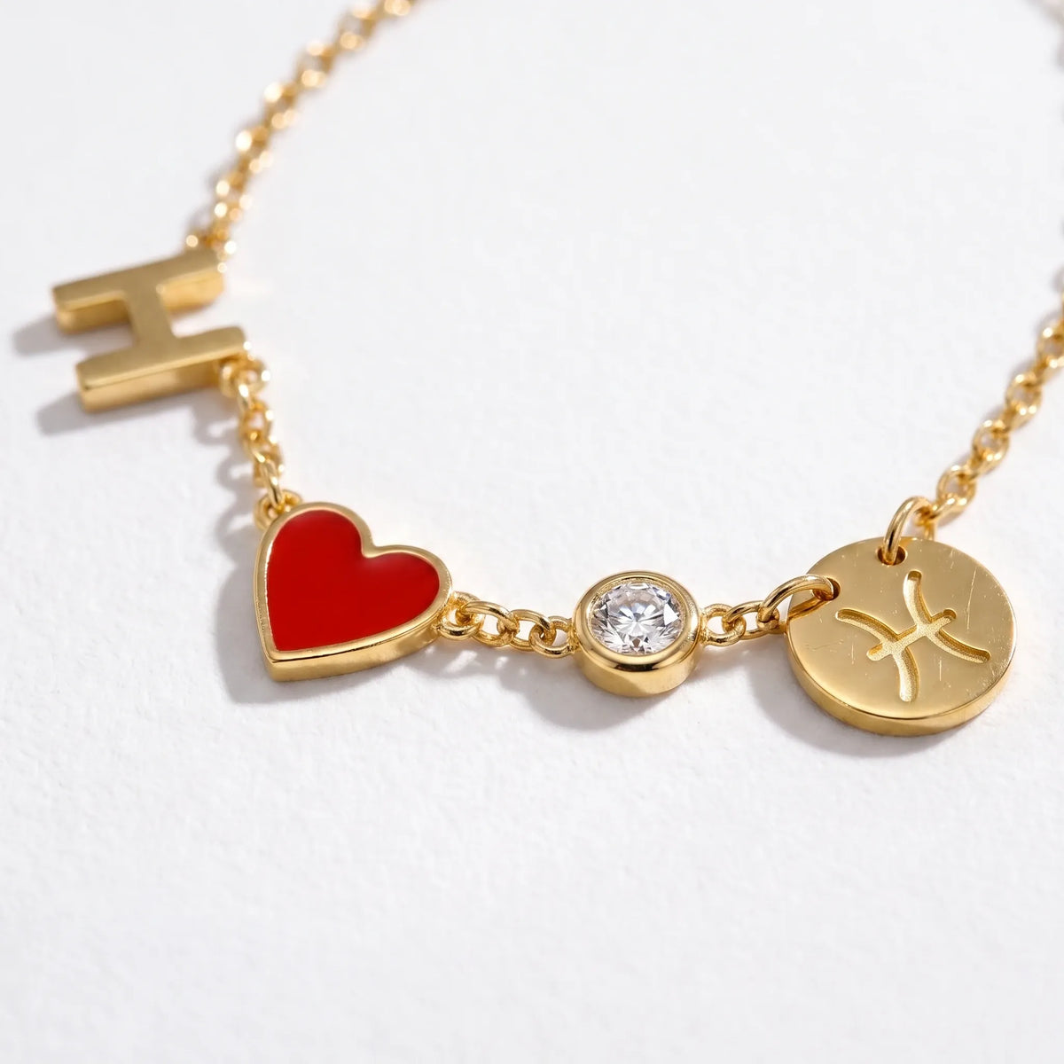 Mira gepersonaliseerde ketting met bedels – foto 8