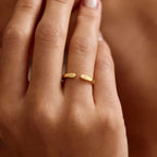Nora ring met twee initialen – foto 4
