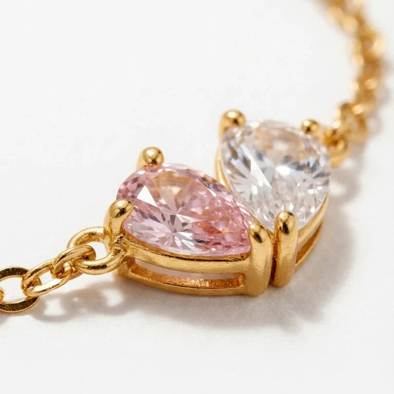 Elara armband met twee geboortestenen – foto 7