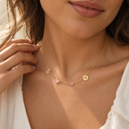 Mira gepersonaliseerde ketting met bedels – foto 9