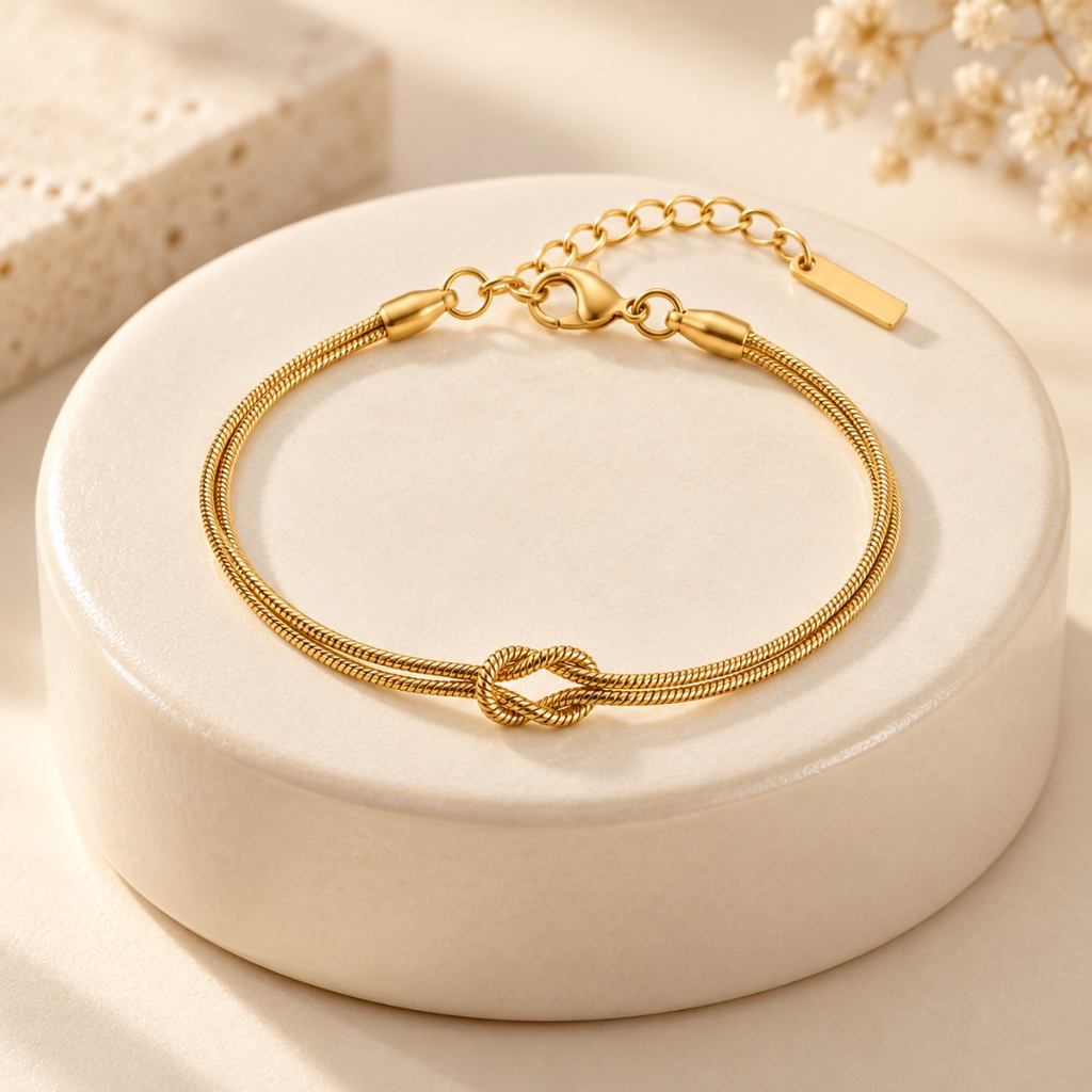 Forever Knot armband met knoop – foto 9