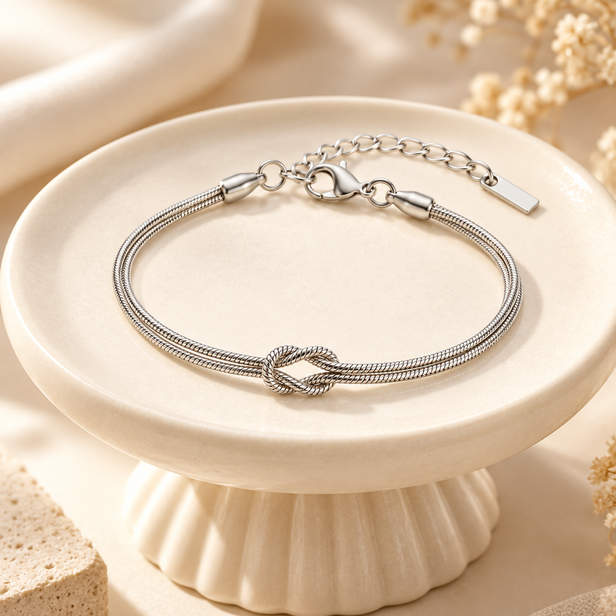 Forever Knot armband met knoop – foto 6