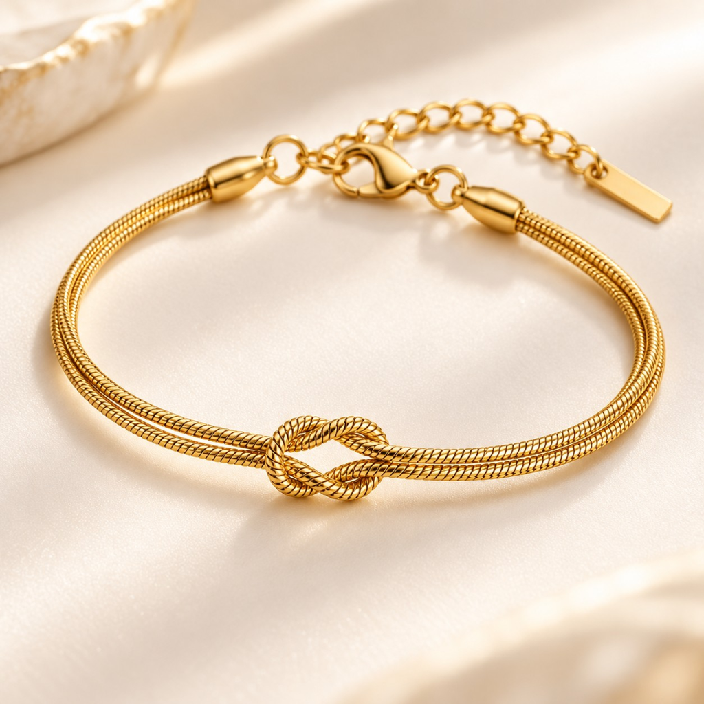 Forever Knot armband met knoop – foto 4
