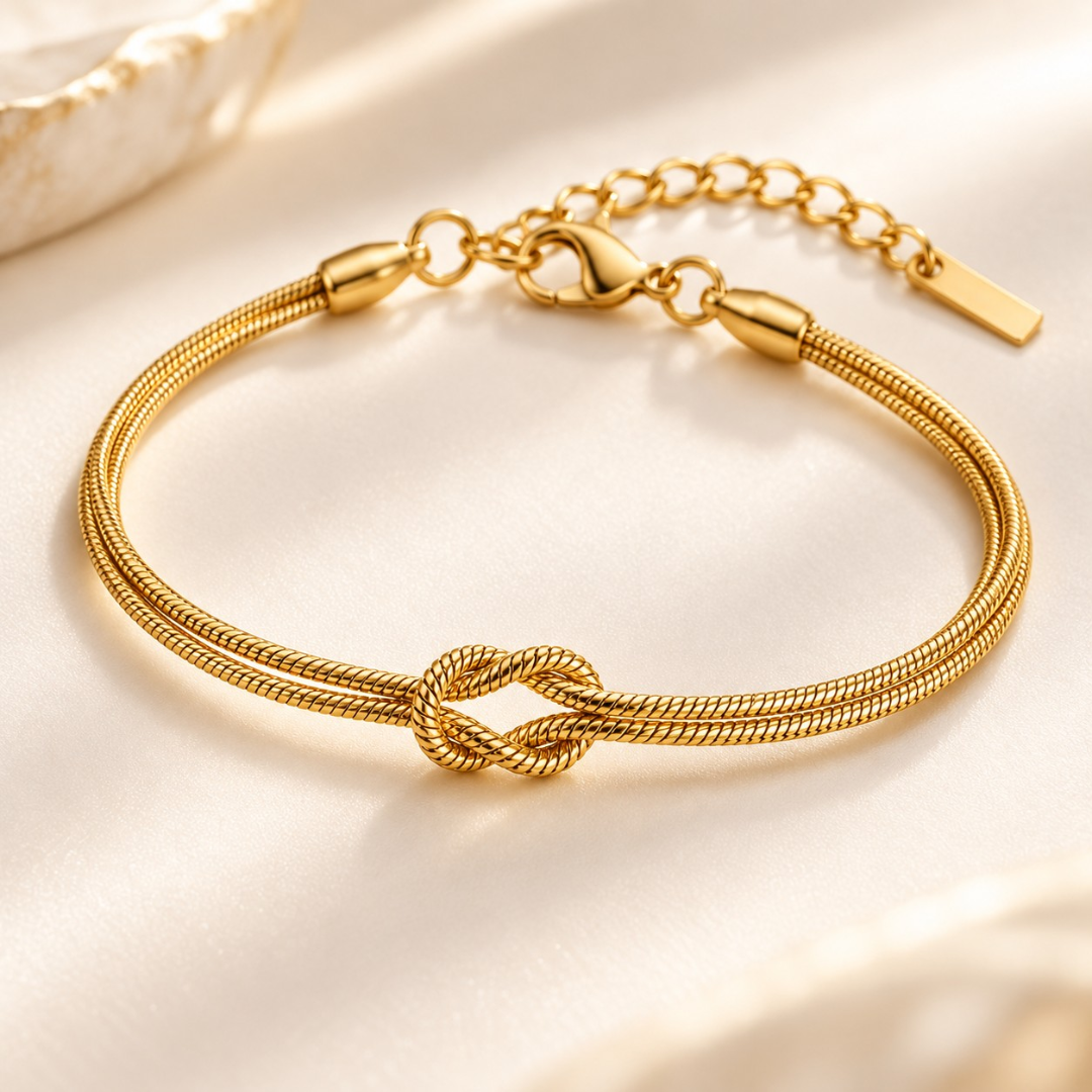 Forever Knot armband met knoop – foto 4