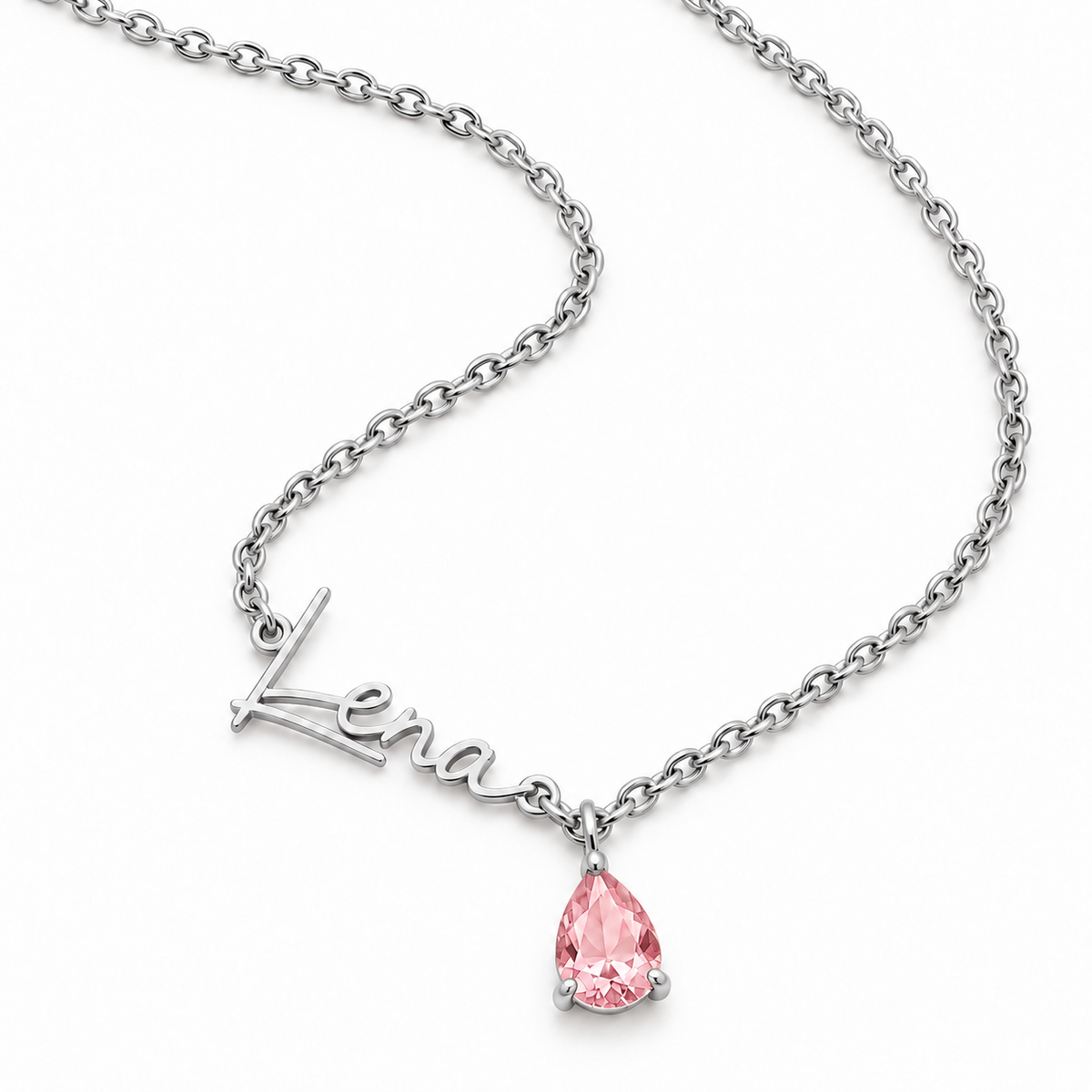 Alina naamketting met geboortesteen – foto 13